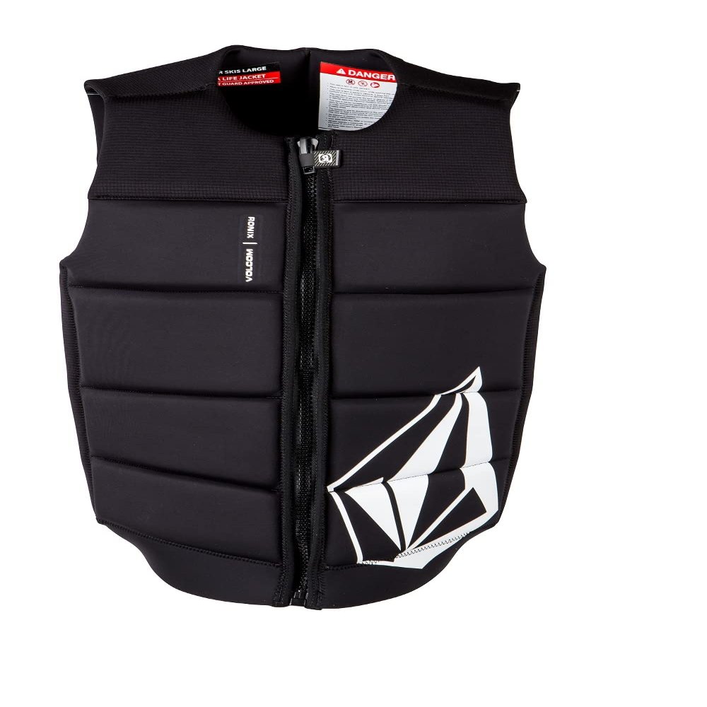 Ronix Volcom - CE Approved Impact Vest - Black/Death Stones - XS