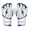 BRUCE BOLT Chrome Series Long Cuff Navy Batting Glove - Navy XXLarge view 1
