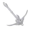 Tyenaza Heavy Duty Folding Grapnel Boat Anchor, Galvanized Collapsible Spike Hook for Shallow Water, Boating Accessories for Kayak Yacht view 3