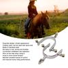 Diydeg Horse Spurs, Cowboy Style Stainless Steel Spurs for Boots Men, Horse Boot Spurs Equestrian Gear Accessories for Horse Training Equestrian Competition for Men Women Rider Horsemanship Lovers view 3