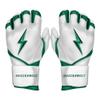 BRUCE BOLT Chrome Series Long Cuff Green Batting Glove - Green XLarge view 1