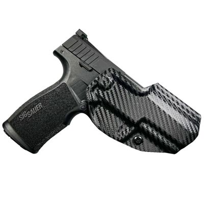 OWB Concealment IDPA - Outside The Waistband Holster - fits Sig P365 XMACRO (Carbon Fiber, Right)