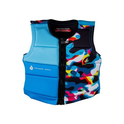 Ronix Volcom - Women's CE Approved Impact Vest - Aqua Lava - M