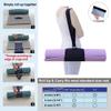 Roll Up & Carry Foldable Yoga Mat Carrier  Put On and Take Off Instantly  Patented Innovative Design  Washable Lightweight Material is Durable and Fits Most Standard Size Mats view 3
