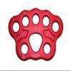 Omega Pacific 7 Hole Medium Rigging Plate - Firefighting and Climbing Equipment, Multi-Point Bear Paw Design, 40 kN, 6.22 x 3.93 inches - Certification: NFPA 2500 (1983), 2022 ED General Use view 1