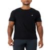 INTO THE AM Athletic Workout Shirts for Men Fitted Gym Sports Running Fitness Dry Fit Logo Tees (Black, Small) view 1