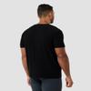INTO THE AM Athletic Workout Shirts for Men Fitted Gym Sports Running Fitness Dry Fit Logo Tees (Black, Small) view 2