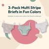 Feathers Girls and Toddler Underwear - Kids Underwear - Super Soft Cotton Pastel view 4
