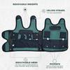 Weighted Vest for Kids - Adjustable Compression Vest, Medium (Ages 5-9), 6 Removable Weights, Breathable Snug Fit view 3