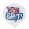 5 Sets (15 Flights) OH SH*T Poly Standard Dart Flights view 1