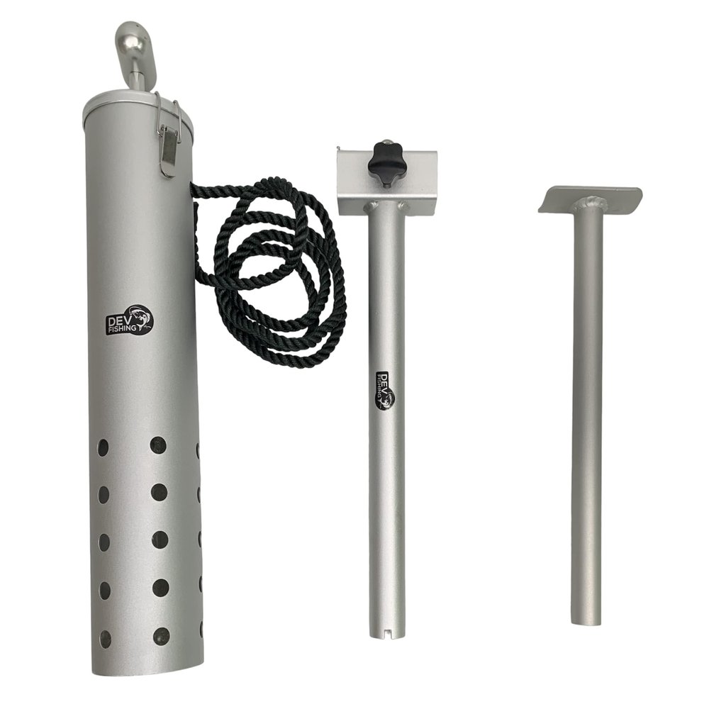 Dev Fishing Bait Fish Boat Rod Holder Chummer