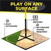 Disc It Indoor & Outdoor Team Game  Original Flying Disc Toss Sport - Fun For Events & Gatherings - Play At The Beach, Backyard, Park, Tailgates - Quick Easy 3 Minute Setup  For All Ages view 3