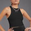 Champion Women's Tank Top, Ribbed Tank Top for Women, Fitted Ribbed Tank, Multiple Colors, Champion Script view 3