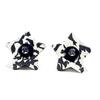 ROLLERSTUFF Bolt-On Twinkle Toes Star Toe Stops, Cruella Swirl (Pair) view 2