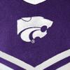 Little King NCAA Toddler/Youth Girls Team 2 Piece Cheer Dress-Kansas State-3T view 4