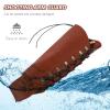 INOOMP 2pcs Arm Protector Pu Leather Forearm Guard for Archery Practice Comfortable Vintage Style Accessory for Shooting and Cosplay view 2