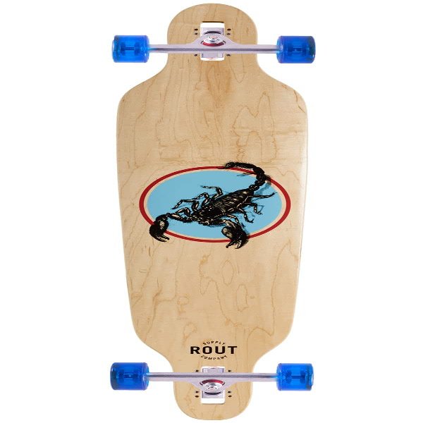 Rout Threat Drop-Thru Longboard Complete