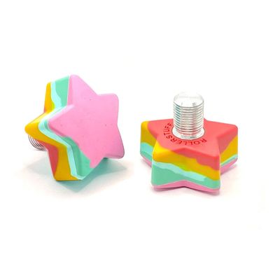 ROLLERSTUFF Gob-Stopper Twinkle Toes Star Toe Stops (Pair)