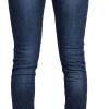 Maiyifu-GJ Women High Rise Button Front Skinny Jeans Stretch Classic Casual Slim Fit Denim Pants Butt Lift Tapered Jean Trouser (Dark Blue 1,Large) view 3