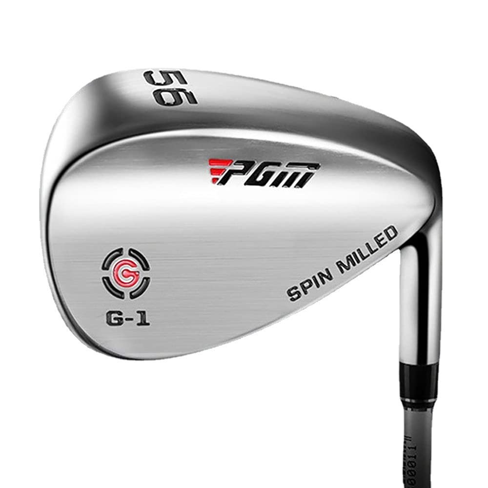 50/52/54/56/58/60/62/64 Golf Sand Wedges Right Handed Golf Club Golf Sand Rod Silver Black Golf Wedges for Women Men (Silver,62 Degree)