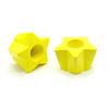 ROLLERSTUFF Bolt-On Twinkle Toes Star Toe Stops, Starry Night Yellow (Pair) view 2