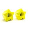 ROLLERSTUFF Bolt-On Twinkle Toes Star Toe Stops, Starry Night Yellow (Pair) view 4
