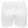 Loloda Women's Boyshort Underwear Semi See-Through Seamless Panties Soft Stretch Boxer Briefs White A One Size view 4