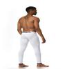 JOCKMAIL Long Johns Pants Men Thermal Underwear Cotton Printed Mens Thermal Underwear Sleeping Bottoms Leggings Pant (White, X-Large) view 4
