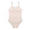 dPois Kids Girls Basic Ballet Leotard Gymnastics Dance Unitard One Piece Strechy Bodysuit Dancewear Activewear Nude 7-8 Years view 3
