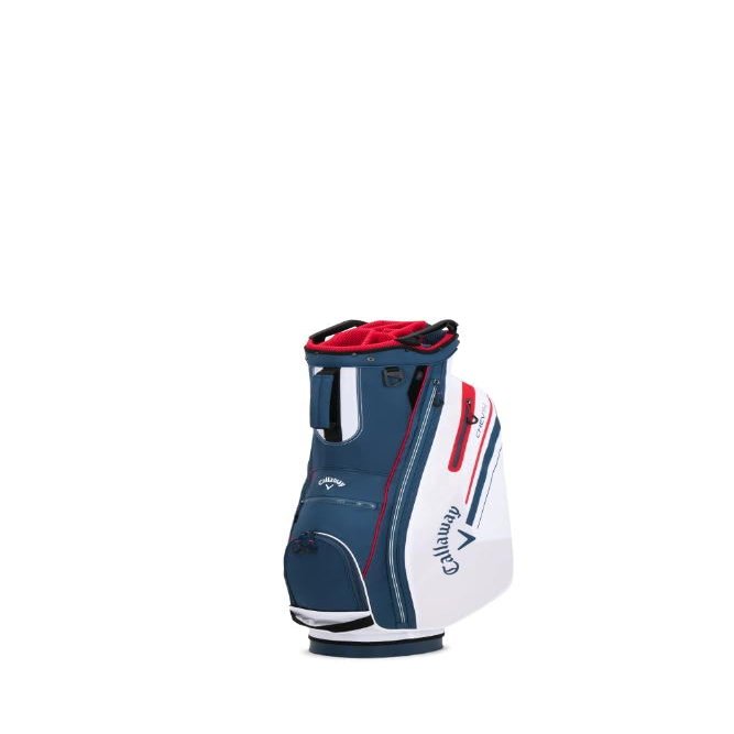 Callaway Golf CHEV 14 Cart Bag (Navy/White/Red)