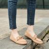 Cvistpieo Loafers for Women Business Casual Shoes Comfortable & Lightweight Penny Loafers Slip On Work Flats Suede Beige Size 9 Wide Width view 2