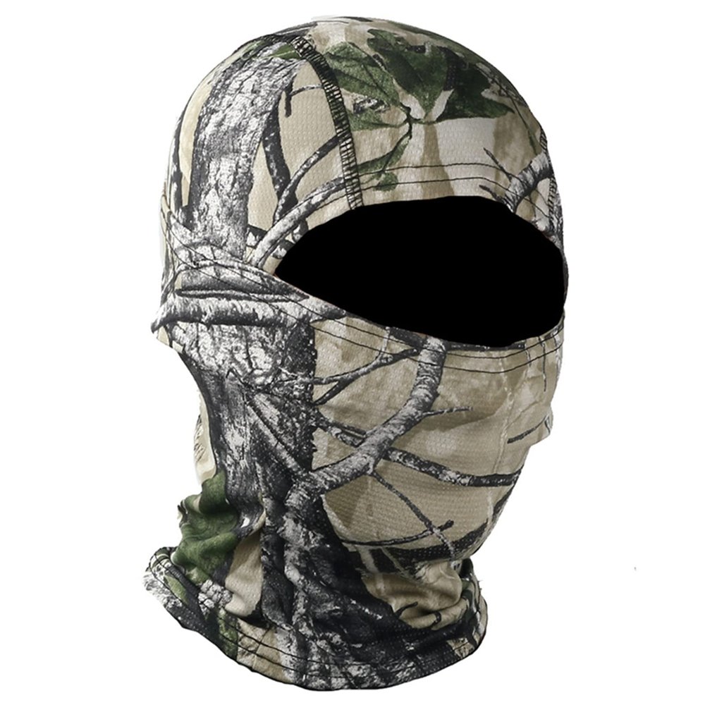 OAIEU Men Women Motorcycle Riding Protection Quick-Drying Camouflage Face Covers Sunscreen Outdoor Winter Ski Hood Headwear(Style 14)