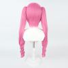 TO KU TOO YUO Anime Cosplay Wig 80cm Long Pink Curly Hair Wigs Heat Resistant Synthetic Hair Party Woman Wigs + Wig Cap (A) view 3