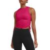 Champion Womens Tank Top, Soft Touch, Moisture-Wicking, Ruched Top with Drawstrings T-Shirt, Strawberry Rouge, X-Small US view 1