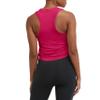 Champion Womens Tank Top, Soft Touch, Moisture-Wicking, Ruched Top with Drawstrings T-Shirt, Strawberry Rouge, X-Small US view 2