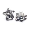 ROLLERSTUFF Twinkle Toes Star Toe Stops, Cruella Swirl (Black/White), Pair view 2