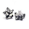 ROLLERSTUFF Twinkle Toes Star Toe Stops, Cruella Swirl (Black/White), Pair view 3