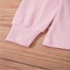 Loloda Kids Baby Long Sleeve Lace Doll Collar Blouse Loose Tops Shirts Pink 9-12 Months view 4