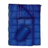 GLORSIGN Outdoor Puffy Camping Blanket, Lightweight Down Alternative Puffy Printed Camping Large Ultra Warm Hammock Top Quilt Waterproof Blanket for Traveling Picnic Beach Party Cold Weather (Navy) view 1