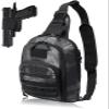 DBTAC Tactical Personal Defense Bags & Packs | 8L Tactical Bag Shoulder Chest Pack with Sling for Concealed Carry, Range, Travel, Hiking, Outdoor Sports (Urban Grey Camo) view 1