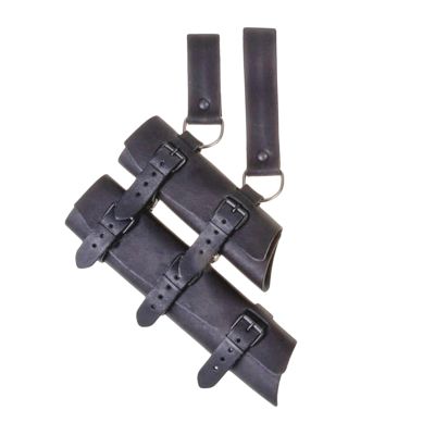 Frog,Outdoor Double Scabbard Strap, Belt Back Holster Outdoor Double Scabbard Strap,Adjustable PU Leather Double Back Scabbard Medieval Renaissance Broadswords
