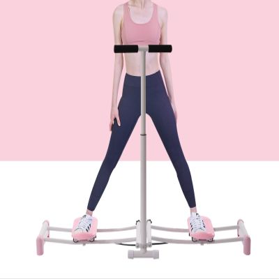 Postpartum Pelvic Floor Muscle Repair Strengthening Training Device Ski Machine Exercise Equipment Ski Practice Machine Leg Master Hip Trainer Slim Legs Exercises Device for Home Office, Pink