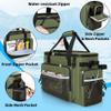 HODRANT Large Waterproof Kayak Cooler Behind Seat, Chair Back Bag for Lawn-Chair Style, Splash Ice Chest for Kayaking, Fishing & Beaches, Green view 3