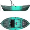 Vibe Yellowfin 120 Sit On Top Kayak - Speed & Stability for Recreational/Fishing, 12ft Superior Tracking, 10 Gear Tracks, Summit Perch Compatible, Ultimate Hero Seat (Caribbean Blue) view 1