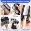 Adhafera Cue Tip Shaper, Upgraded 8 in 1 Aluminu Pool Cue Shaper, Pool Cue Accessories for Replacement and Shaping Cue Tips view 4