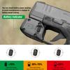 WARRIORLAND IWB Kydex Holster with 150 Lumens Min Gun Light Combo, Springfield Micro Compact Hellcat Pistol, 150 Lumens Hellcat Handgun Light, LED Tactical Flashlight SL-1 w/Hellcat Holster view 3