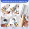 Adhafera Cue Tip Shaper, Upgraded 8 in 1 Aluminu Pool Cue Shaper, Pool Cue Accessories for Replacement and Shaping Cue Tips view 4