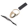 INOOMP 1set Professional Brass Finger Guard for Archery Finger for Traditional Archery High-Grade Brass Construction Comfortable Fit