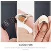 INOOMP 1set Professional Brass Finger Guard for Archery Finger for Traditional Archery High-Grade Brass Construction Comfortable Fit view 2