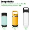 Acemoo 2 PCS Silicone Boot Sleeve for YETI Rambler Jr 12 oz and Rambler 12 oz 18 oz, Bottom Protection Accessories for Rambler Bottle - BPA Free view 3